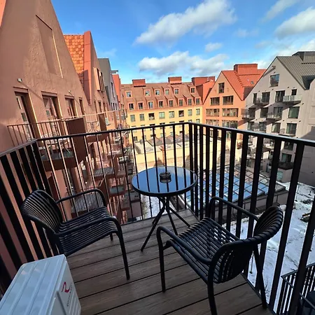 Stare Gdansk, Lokalizacja, Nowoczesny, Loft, Motlawa, Zuraw, Wyspa, Golden Eagle Lägenhet Gdańsk